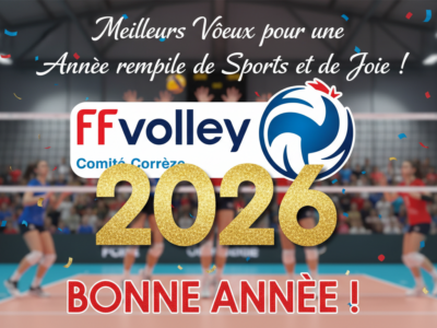Les meilleurs voeux 2026 du CD19 volley