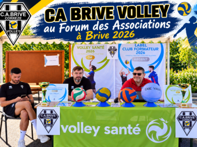 Le CABrive Volley au forum des associations